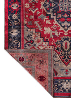 Alcasar Dark Navy - Red Rug