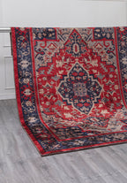 Alcasar Dark Navy - Red Rug