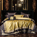 Amarilla Luxury Embroidered Egyptian Cotton Satin Bedding Set