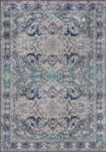 Bastille Light Cream - Blue Rug