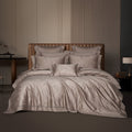 Bellarose Hemstitch Jacquard Egyptian Cotton Bedding Set