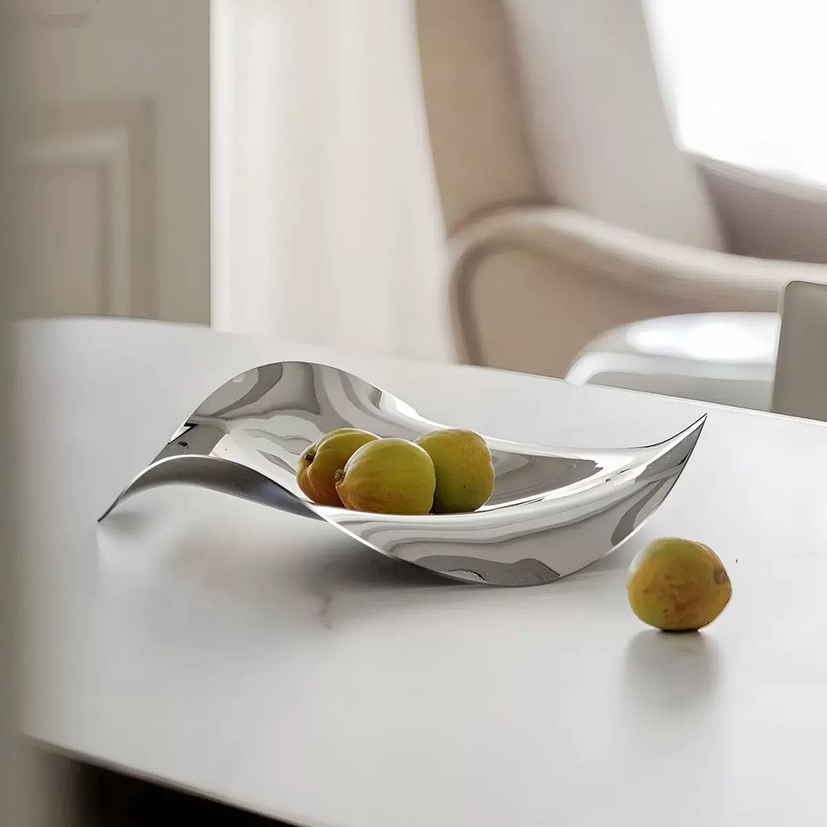 Ballet on Table Silver Tray
