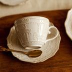 Carousel Dream Embossed Ceramic Cup Set