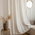 Japanese Calm Tassel Curtain