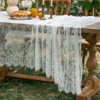 Lawn Party Lace Table Cloth