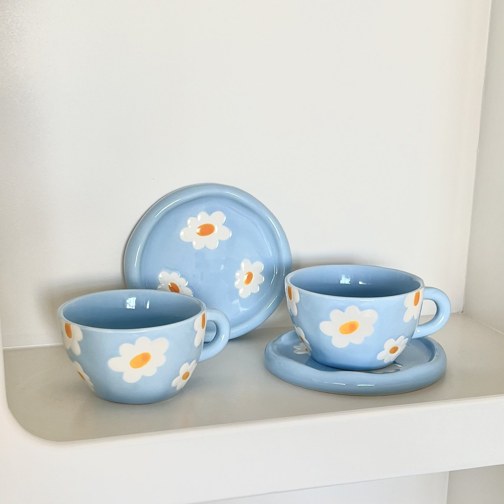 Sunny Blooms Teacup Set