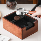 The Daily Grind Wooden Knock Box
