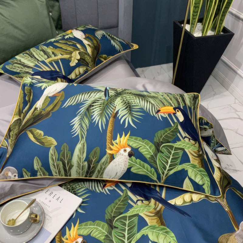 Exotic Garden Egyptian Cotton Bedding Set