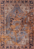 Emperor Terra - Dark Navy Rug