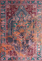 Emperor Rust - Dark Damson Rug