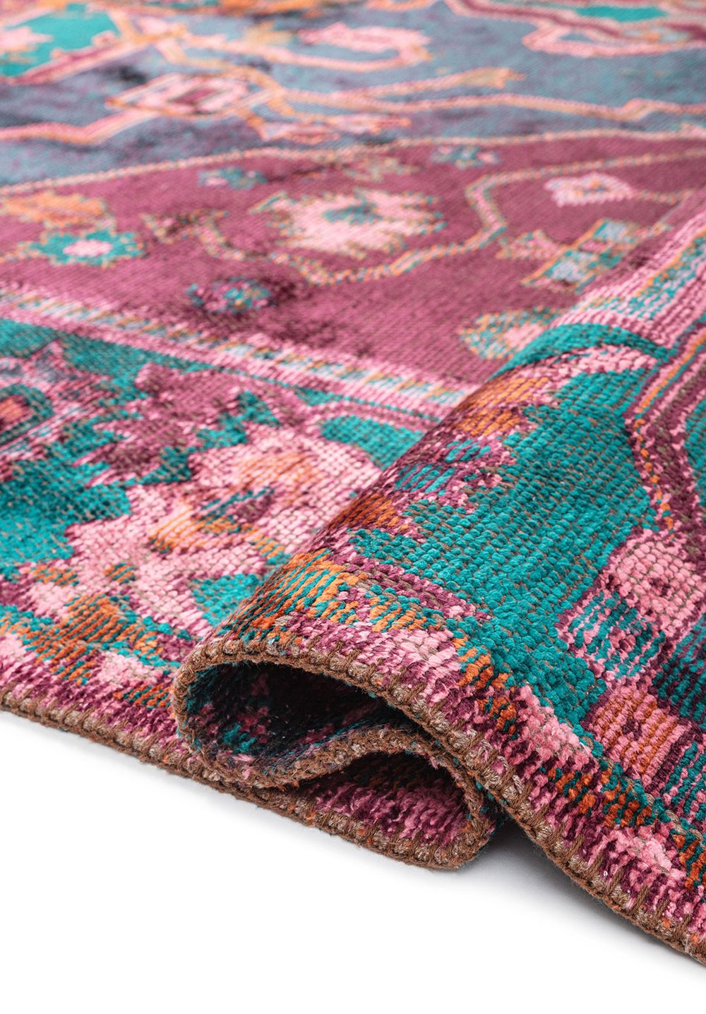 Emperor Rust - Dark Damson Rug