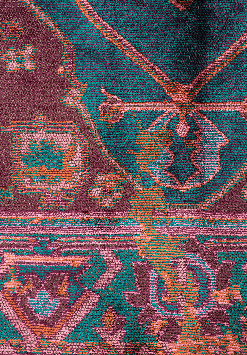 Emperor Rust - Dark Damson Rug