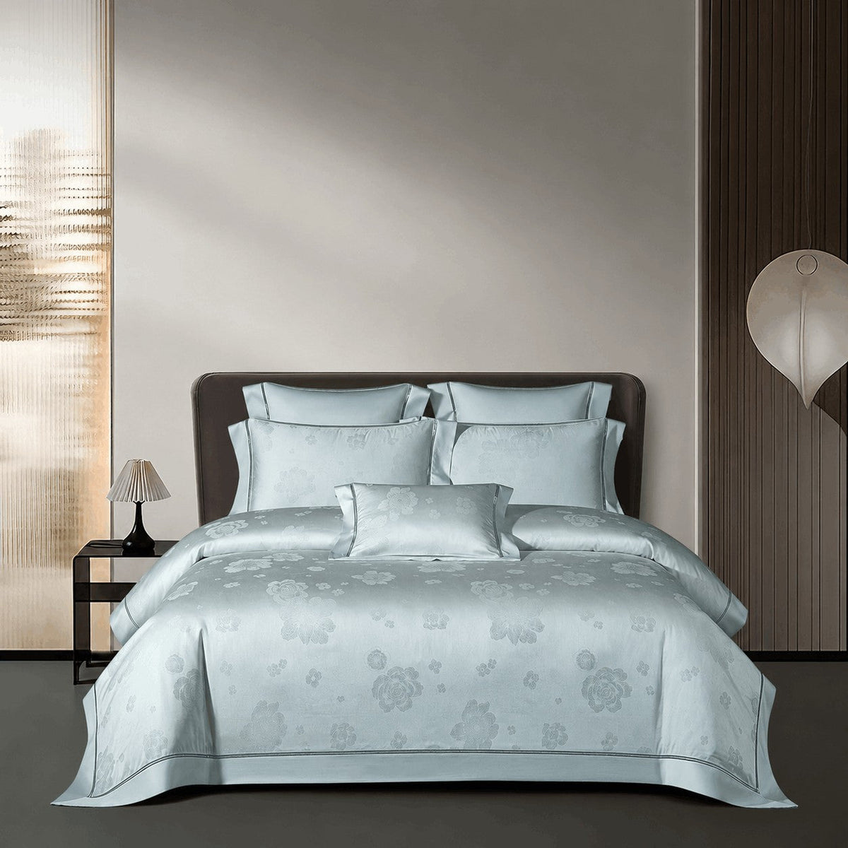Fiorenza Floral Luxury Jacquard Tencel Bedding Set