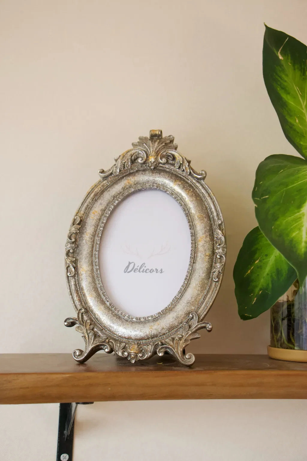 French Vintage Oval Frame