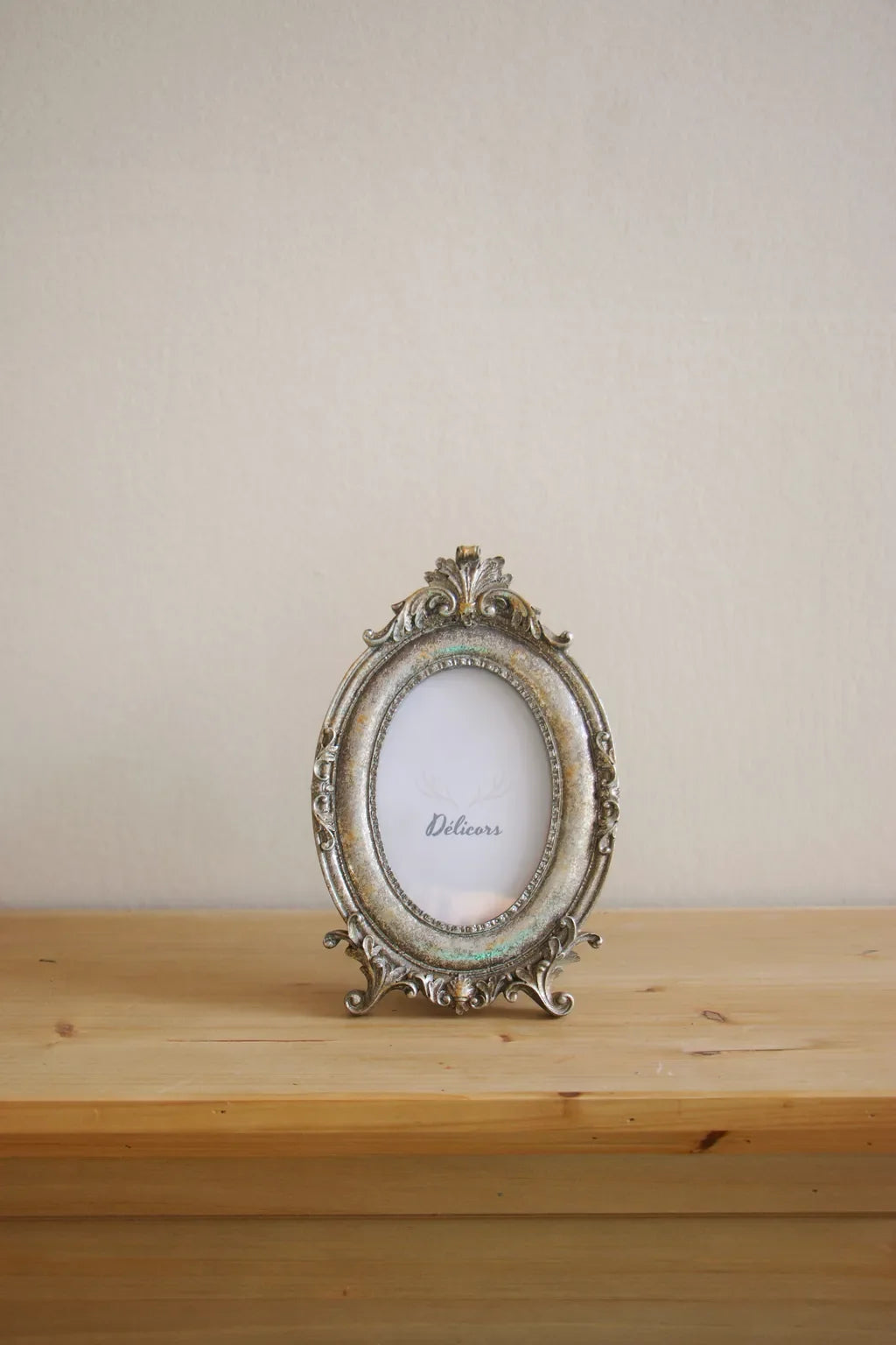 French Vintage Oval Frame
