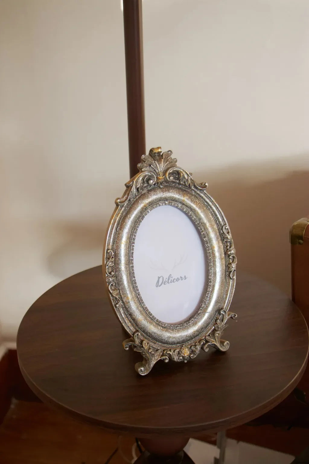 French Vintage Oval Frame
