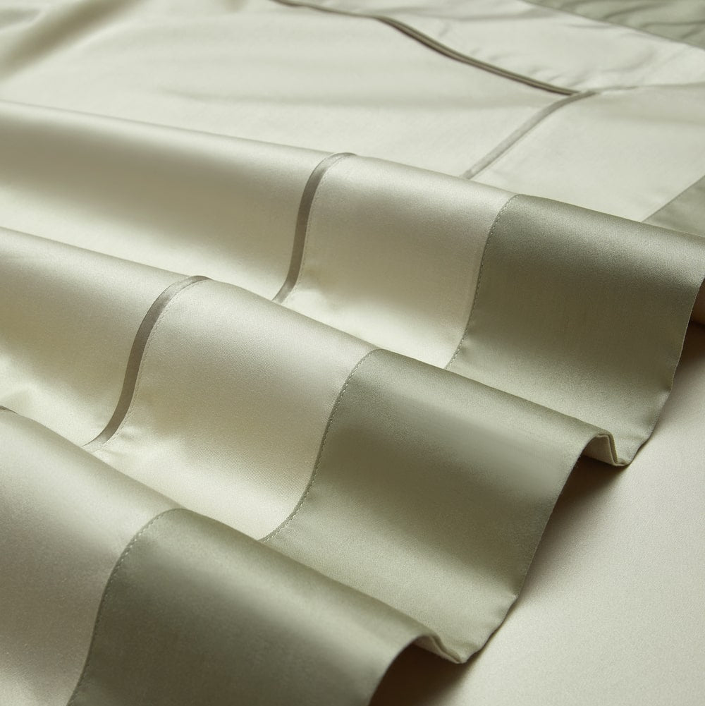 Oline Sage Green Luxury Egyptian Cotton Bedding Set