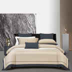 Oline Camel Beige Luxury Egyptian Cotton Bedding Set
