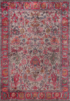 Grandeur Fuchsia - Petrol Rug