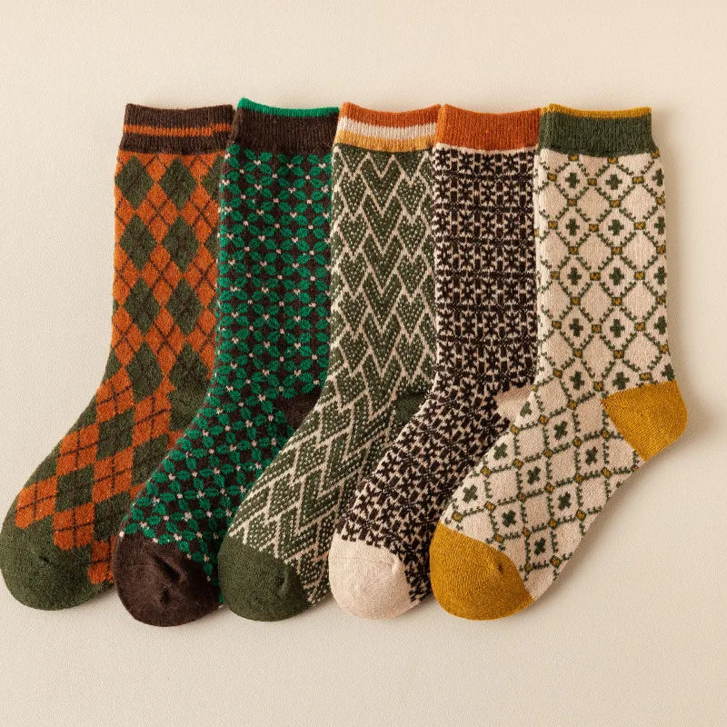Women's Vintage Crew Socks