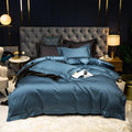 Wendy Celestial Blue Solid Egyptian Cotton Bedding Set
