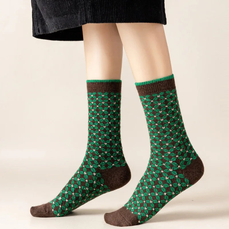 Women's Vintage Crew Socks
