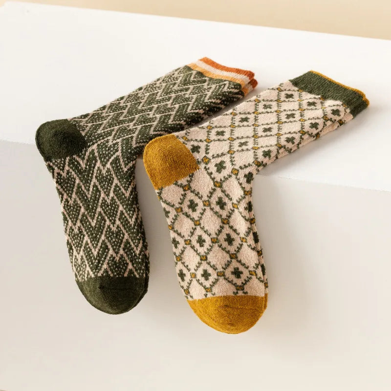 Women's Vintage Crew Socks
