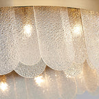 Patina Gold Ring Chandelier