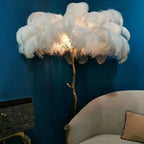 Palmera Luxury Feather Floor Lamp