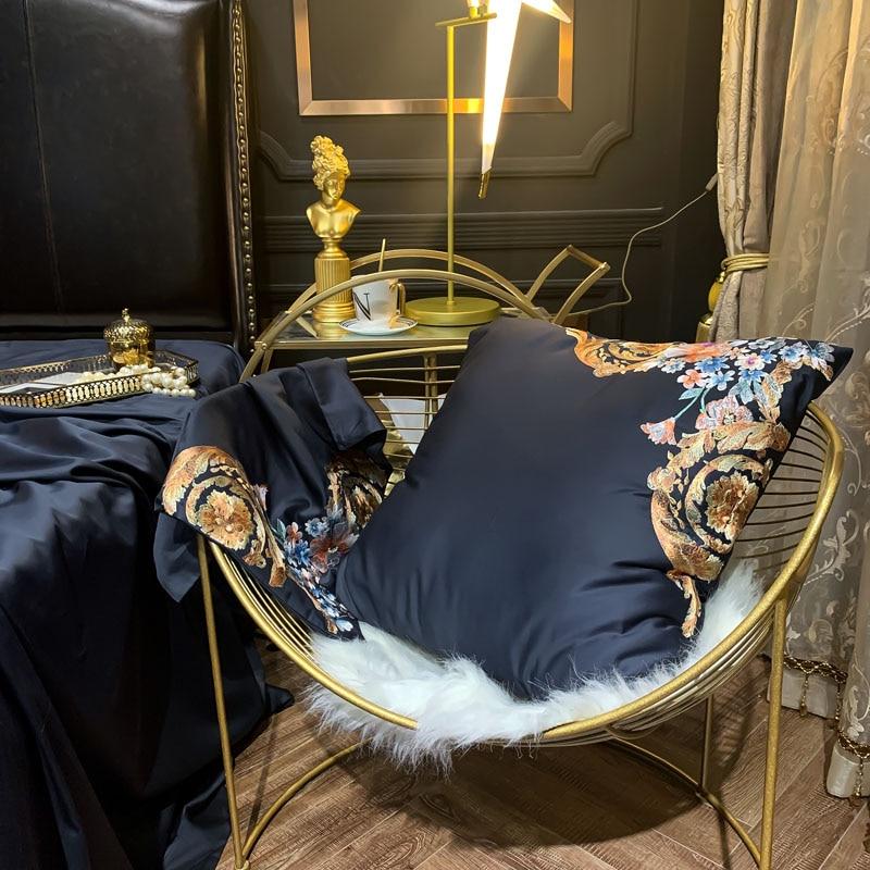 Leroux Premium Embroidery Egyptian Cotton Bedding Set
