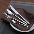 Cozy Silver Stainless Steel Cutlery Set