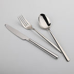 Cozy Silver Stainless Steel Cutlery Set