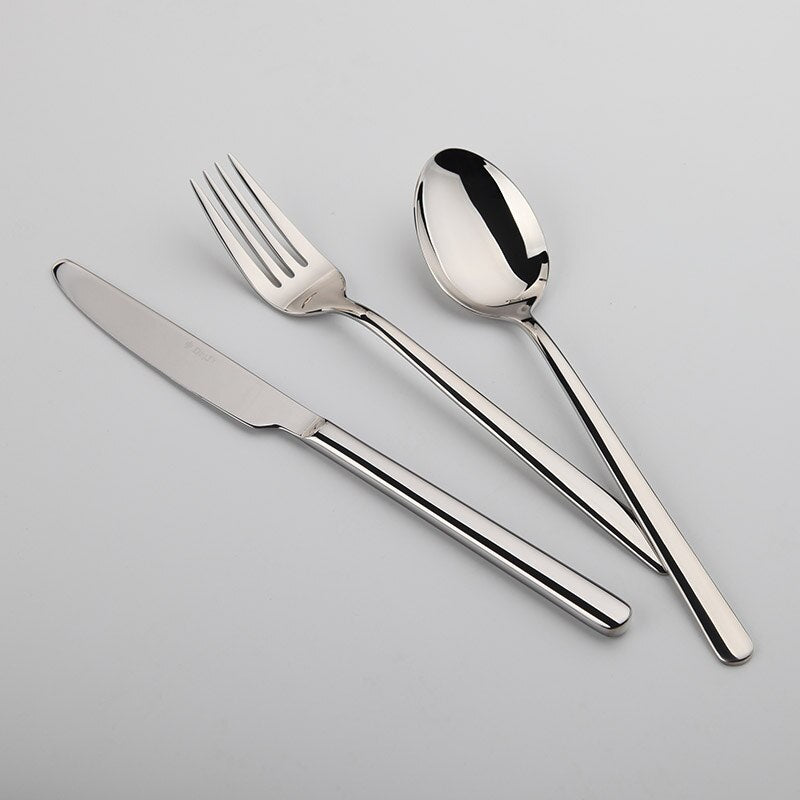 Cozy Silver Stainless Steel Cutlery Set