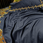 Leroux Premium Embroidery Egyptian Cotton Bedding Set