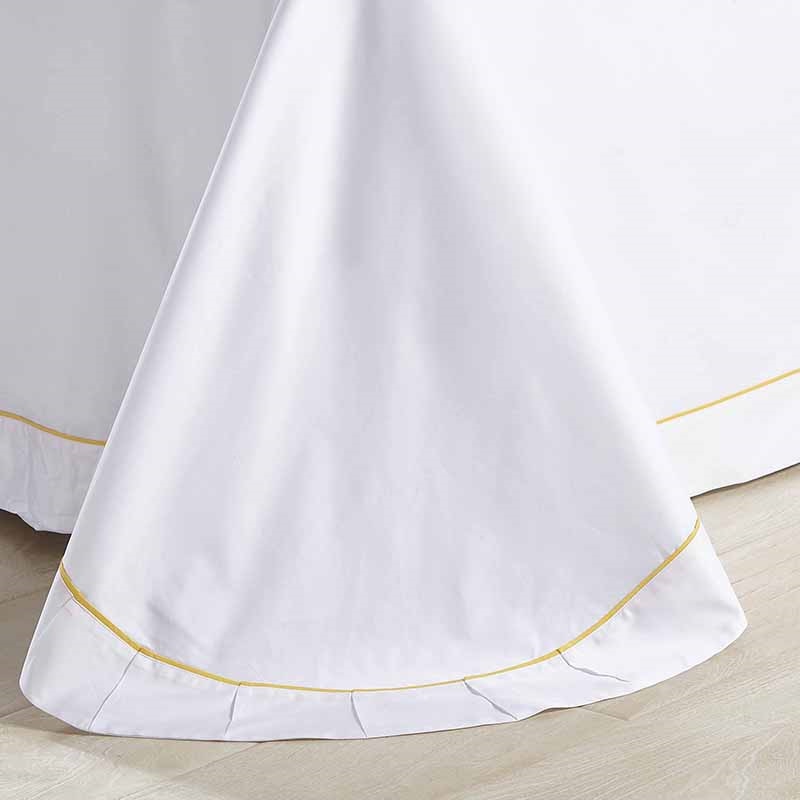 Abyad Rainbow Stitch Premium Hotel Cotton Bedding Set