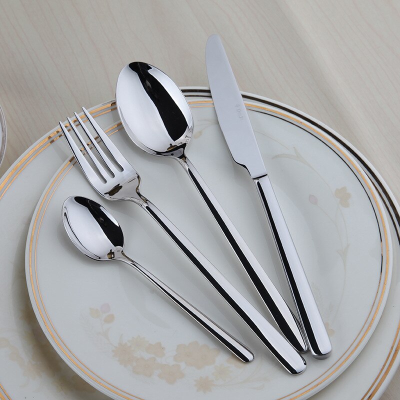 Cozy Silver Stainless Steel Cutlery Set