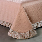 Venora Luxury Jacquard Egyptian Cotton Satin Bedding Set