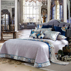 Kaleyra Silky Jacquard Luxury Egyptian Cotton Satin Bedding Set