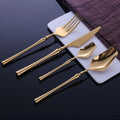 Venice Gold Luxury Stainless Steel Cutlery Set