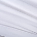 DeLuxxe White Embroidered Luxury Egyptian Cotton Bedding Set