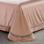 Venora Luxury Jacquard Egyptian Cotton Satin Bedding Set