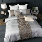 Tesoro Luxury Embroidered Egyptian Cotton Bedding Set