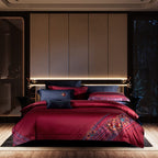 Clennet Regal Embroidery Luxury Egyptian Cotton Bedding Set