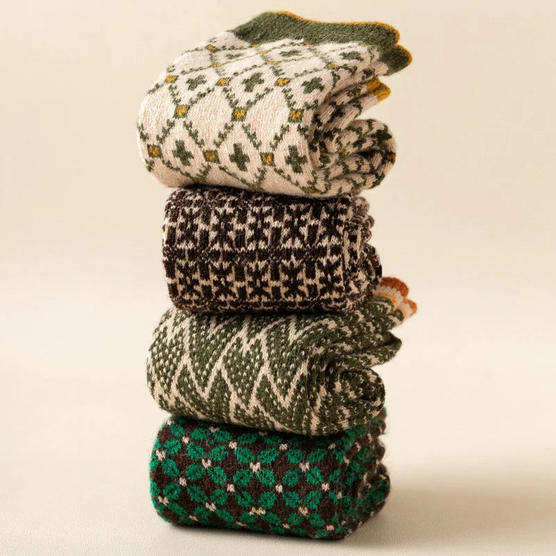 Women's Vintage Crew Socks