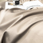 Wendy Faded Beige Solid Egyptian Cotton Bedding Set