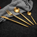 Arya Gold Stainless Steel Cutlery Set