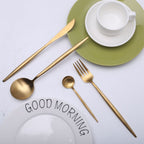 Arya Gold Stainless Steel Cutlery Set