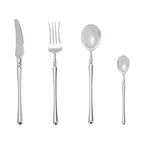 Rome Silver Luxury Stainless Steel Cutlery Set