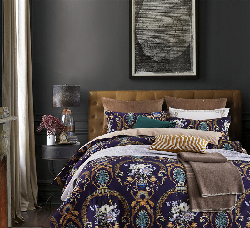 Anita Ornamental Ultra Soft Egyptian Cotton Bedding Set