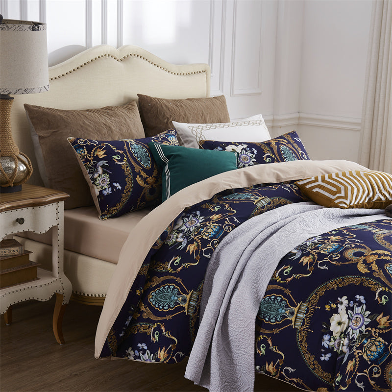 Anita Ornamental Ultra Soft Egyptian Cotton Bedding Set